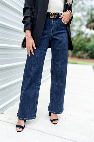 (PREORDER) KANCAN Norie High Rise Wide Leg Jeans - Simply Me Boutique