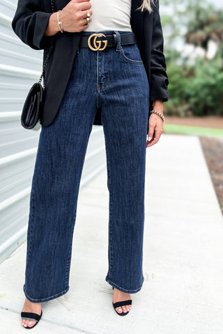 (PREORDER) KANCAN Norie High Rise Wide Leg Jeans - Simply Me Boutique