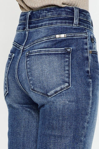 (PREORDER) KANCAN Onyx High Rise Wide Flare Jeans - Simply Me Boutique