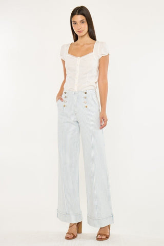 (PREORDER) KANCAN Palmer Wide Leg Trousers - Simply Me Boutique