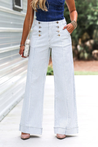 (PREORDER) KANCAN Palmer Wide Leg Trousers - Simply Me Boutique