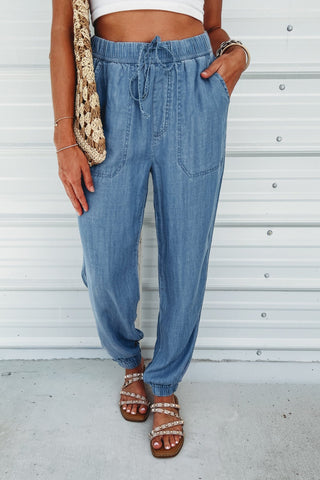 (PREORDER) KANCAN Penny High Rise Tencel Joggers - Simply Me Boutique