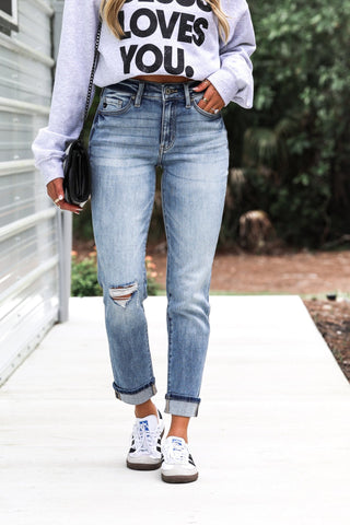 (PREORDER) KANCAN Remi Mom Jean - Simply Me Boutique