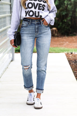 (PREORDER) KANCAN Remi Mom Jean - Simply Me Boutique