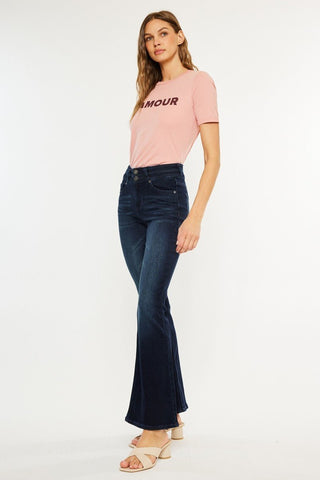 (PREORDER) KANCAN Vida High Rise Flare Jeans - Simply Me Boutique