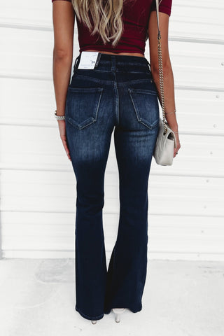 (PREORDER) KANCAN Vida High Rise Flare Jeans - Simply Me Boutique