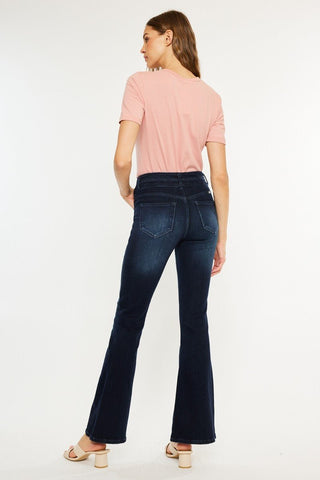 (PREORDER) KANCAN Vida High Rise Flare Jeans - Simply Me Boutique