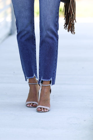 (PREORDER) KANCAN Wren High Rise Slim Straight Leg Jeans - Simply Me Boutique