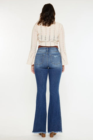 (PREORDER SHIPS 10 DAYS) KANCAN Andi High Rise Curvy Flare Jeans - Simply Me Boutique