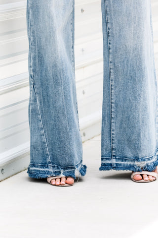 (PREORDER SHIPS 10 DAYS) PETRA153 Paige High Rise Wide Leg Jeans - Simply Me Boutique