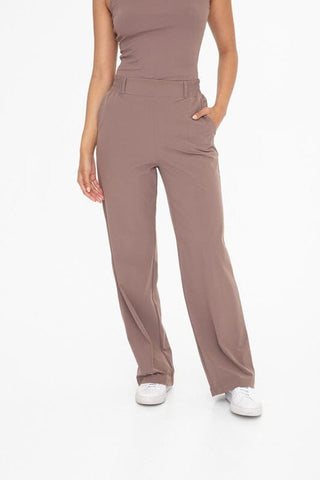 Putting in the Work Wide Leg Pants - Simply Me Boutique