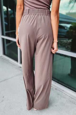 Putting in the Work Wide Leg Pants - Simply Me Boutique