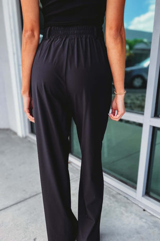 Putting in the Work Wide Leg Pants - Simply Me Boutique