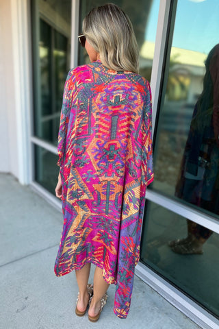 Radiant Horizon Kimono - Simply Me Boutique