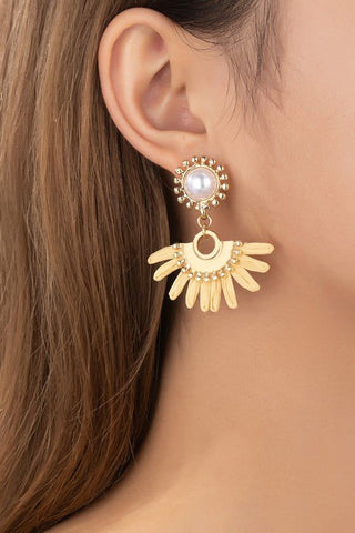 Raffia Drop Earrings - Simply Me Boutique