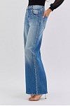 RISEN Kinsley High Rise Studded Wide Leg Jeans - Simply Me Boutique