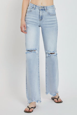 RISEN Scarlett High Rise Wide Leg Jeans - Simply Me Boutique