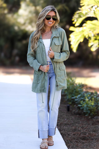 RISEN Tencel Anorak Jacket - Simply Me Boutique