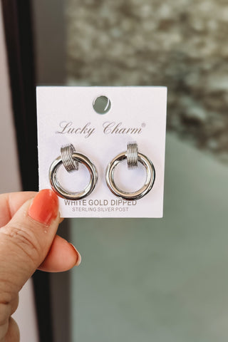 Rome Circle Earrings - Simply Me Boutique