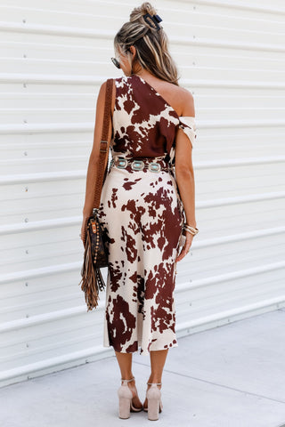 Rustic Charm Satin Ruched Midi Dress - Simply Me Boutique