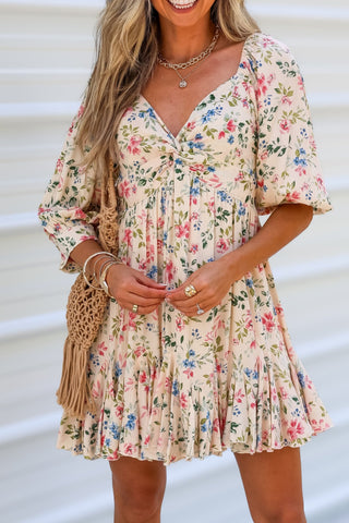 Secret Garden Floral Dress - Simply Me Boutique