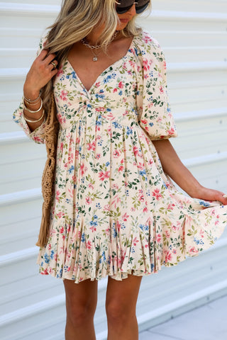 Secret Garden Floral Dress - Simply Me Boutique