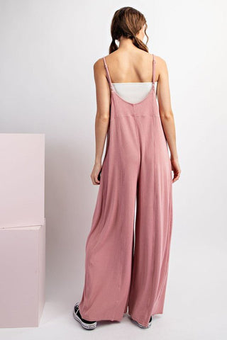 (SHIPS 2/3) Desert Moon Rose Pink Jumpsuit - Simply Me Boutique