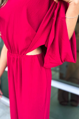 Size S & L - One Shoulder Jumpsuit - Simply Me Boutique