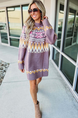 Spare My Heart Sweater Dress - Simply Me Boutique