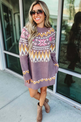 Spare My Heart Sweater Dress - Simply Me Boutique