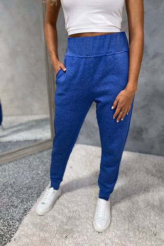 Sporty Life Blue Fleece Pants - Simply Me Boutique