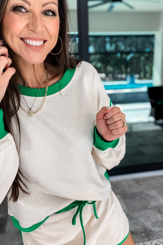 Sporty Luxe Pullover - Simply Me Boutique