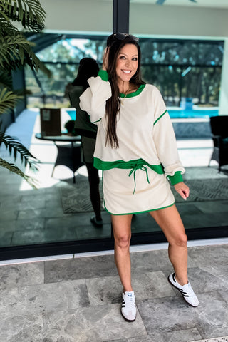 Sporty Luxe Pullover - Simply Me Boutique