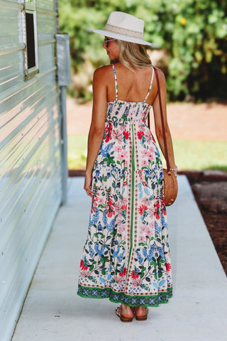 Spring Mosaic Maxi Dress - Simply Me Boutique