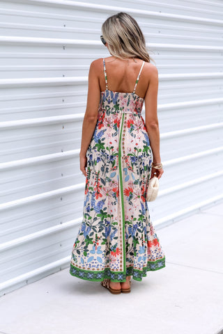 Spring Mosaic Maxi Dress - Simply Me Boutique