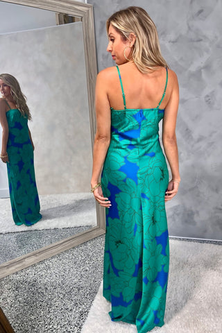 SUGARLIPS Coastal Garden Floral Maxi Dress - Simply Me Boutique