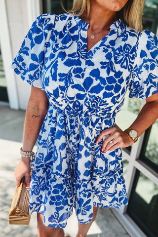 SUGARLIPS Shia Floral Shift Mini Dress - Simply Me Boutique