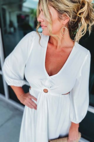 Surely Sweet Cut Out Maxi Dress 2 Colors! - Simply Me Boutique