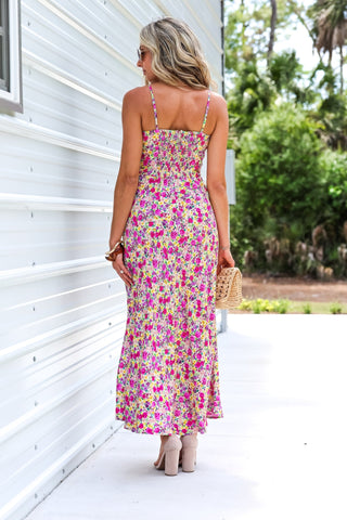 Sweet Blossom Floral Ditsy Maxi Dress - Simply Me Boutique