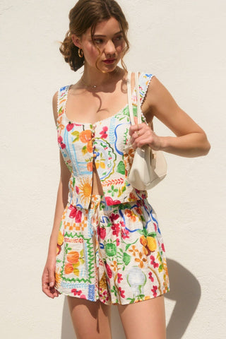 Sweetest Thing Lace Trim Tank Top - Simply Me Boutique