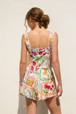 Sweetest Thing Pull On Shorts - Simply Me Boutique