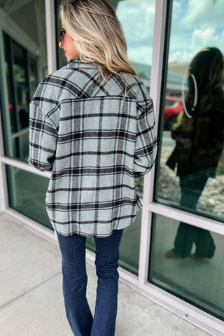 Take a Chance Plaid Shacket - Simply Me Boutique