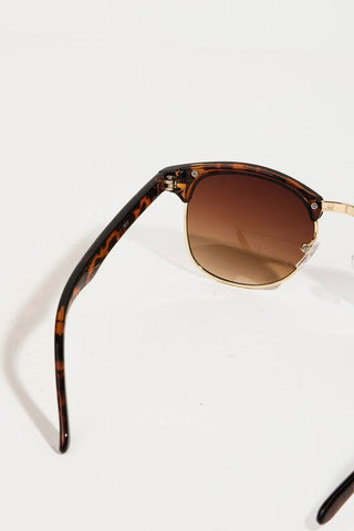 The ANNEMARIE Acetate Round Bottomless Sunglasses - Simply Me Boutique