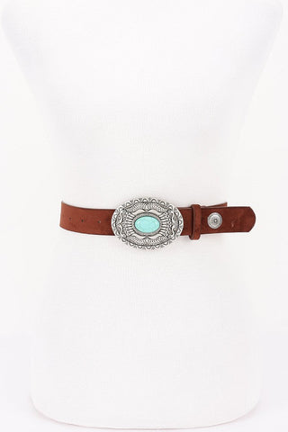 *The Dakota Faux Suede Metal Belt (2 Colors) - Simply Me Boutique
