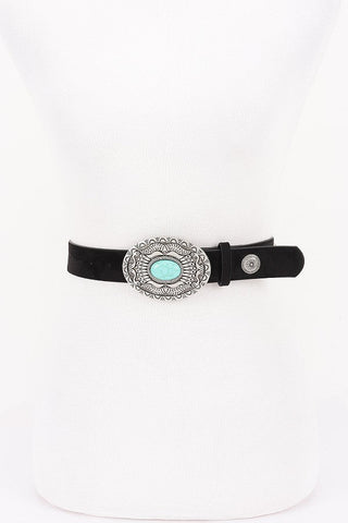 *The Dakota Faux Suede Metal Belt (2 Colors) - Simply Me Boutique