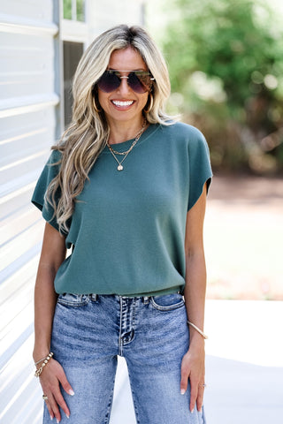 The Elevated Everyday Sweater (Ash Jade) - Simply Me Boutique