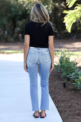 The Go - To Cropped Tee (Black) - Simply Me Boutique