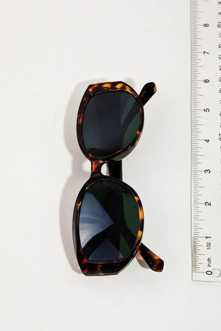 The JESS Oval Lens Resin Frame Sunglasses - Simply Me Boutique