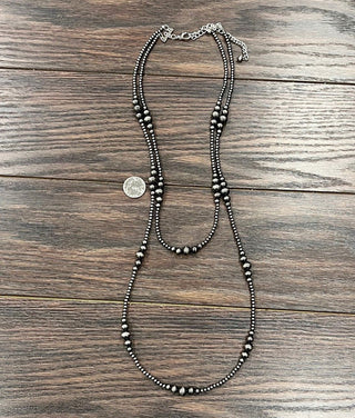 The Jolene Polished Western Bead Layered Necklace - Simply Me Boutique