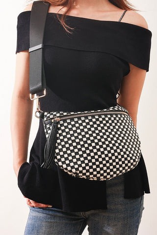 *The Jolie Woven Sling Bum Bag - Simply Me Boutique